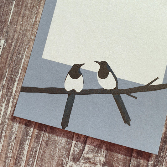 Crow and Magpie Gift Notes - Set of 4
