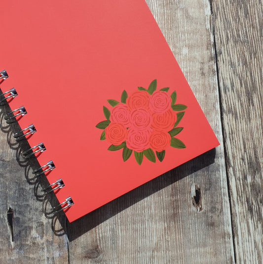 Rose Bouquet Notebook
