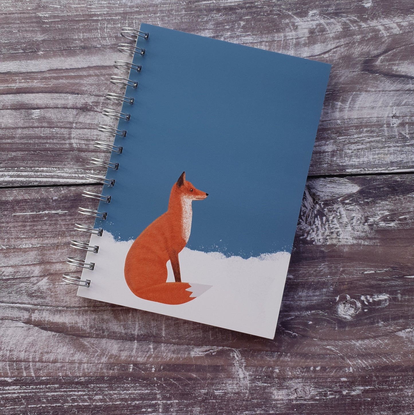 Fox in the Snow Notebook