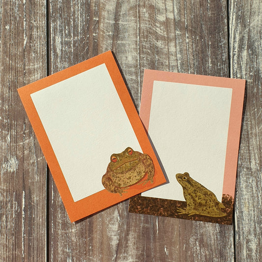 Frog and Toad Gift Notes