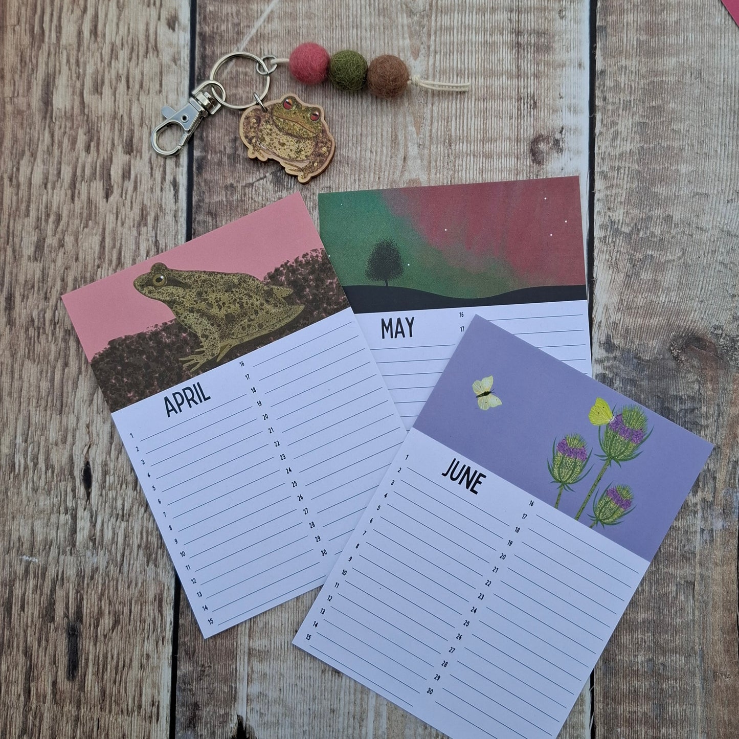 Birthday Calendar Sheets (new for 2025)