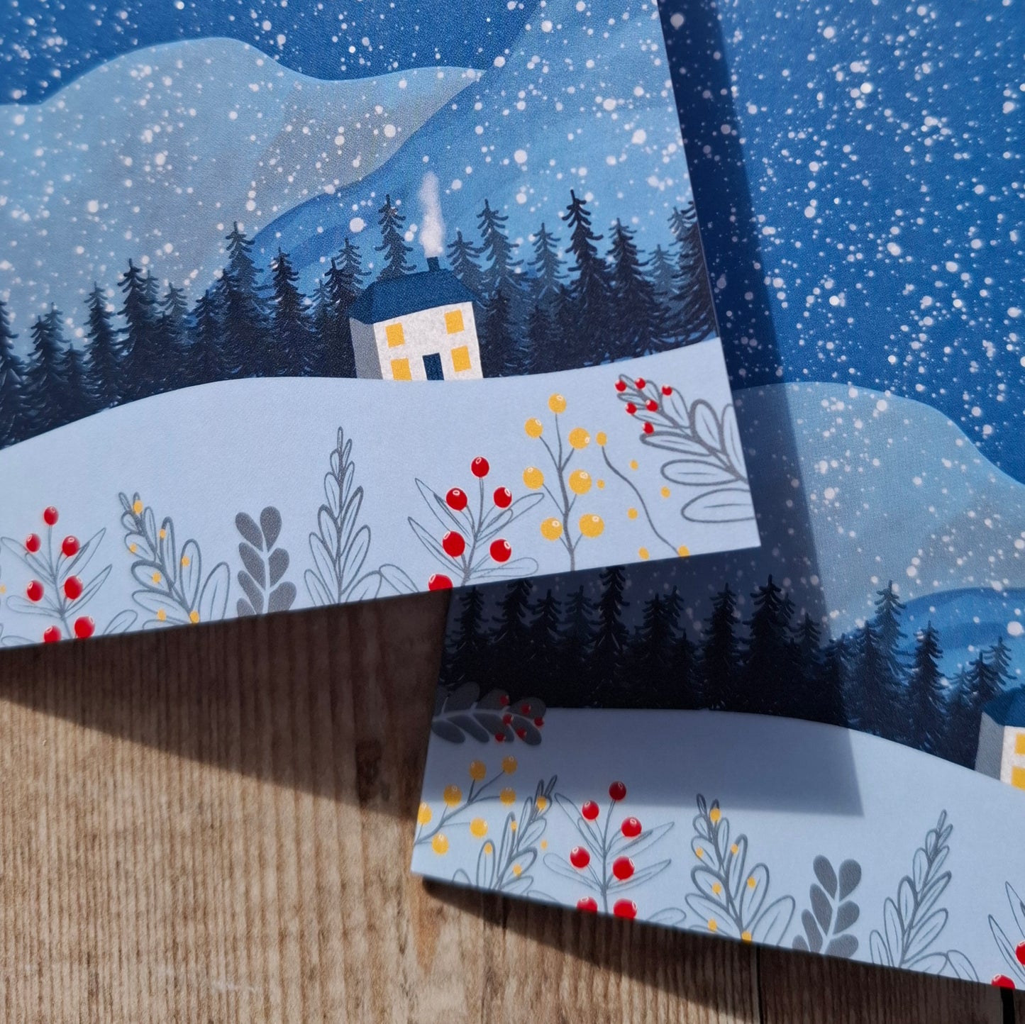 Christmas Cottage Christmas Card