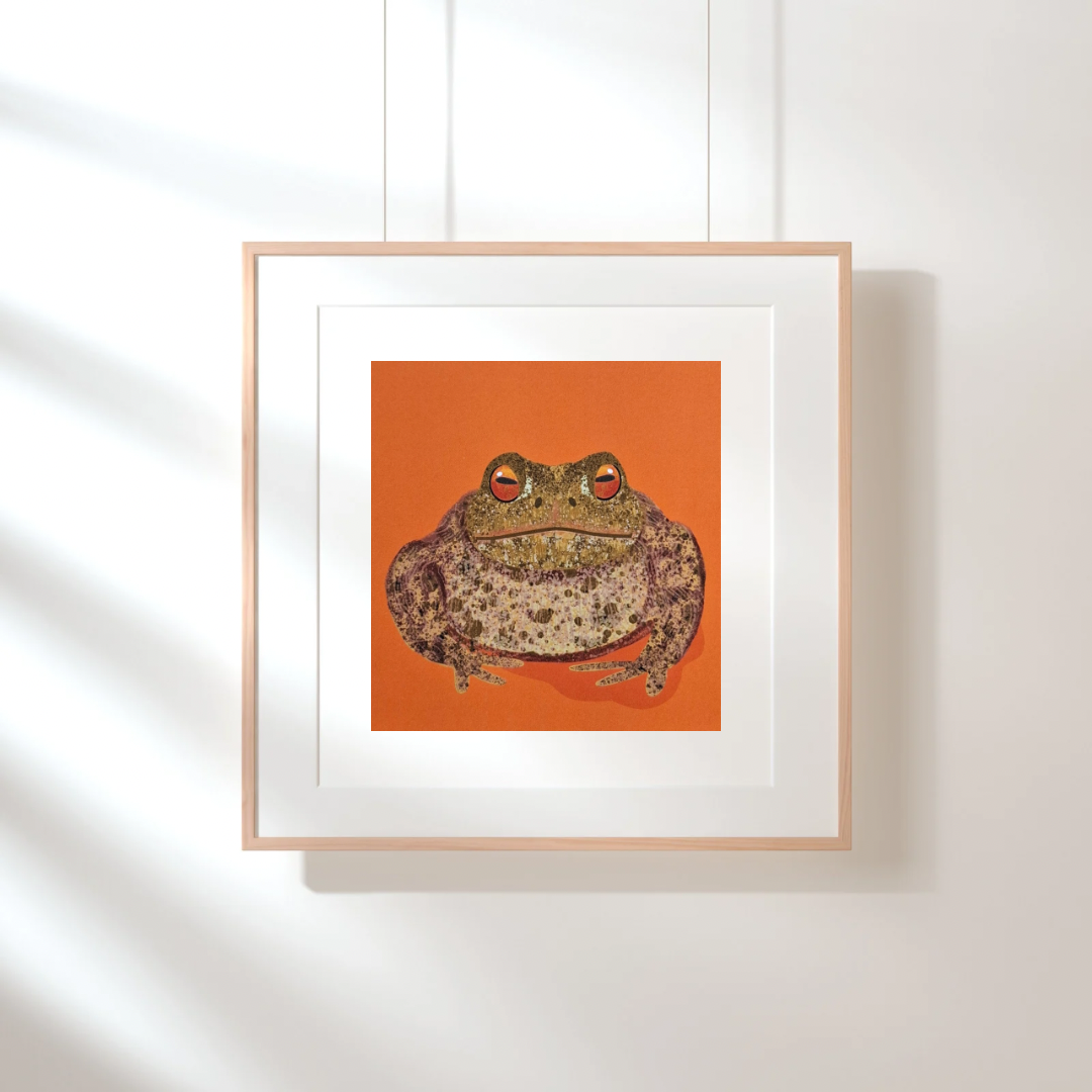 Toad Square Print