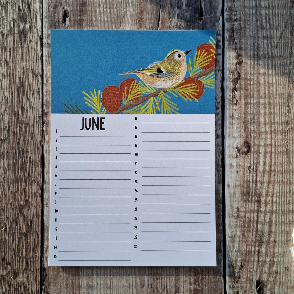 Calendar Sheets (new for 2026)