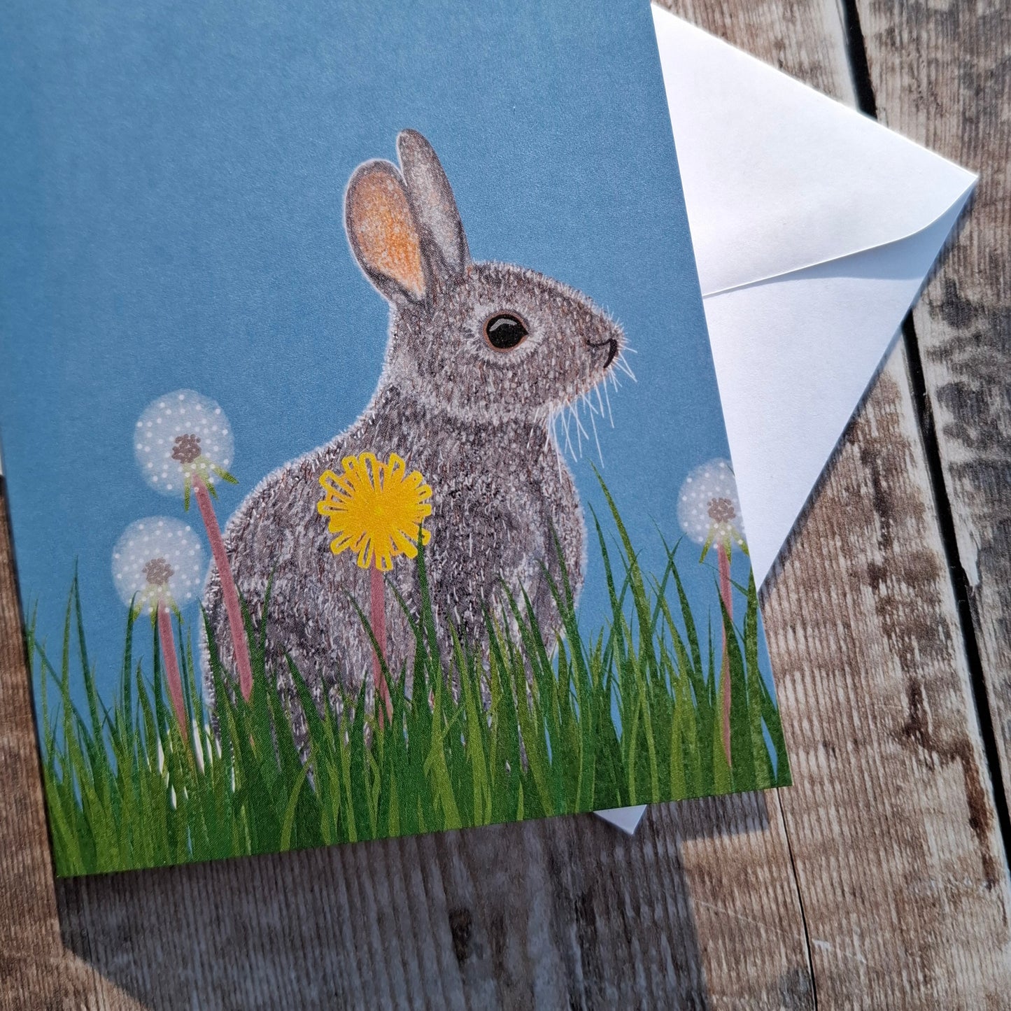 Baby Rabbit Greeting Card