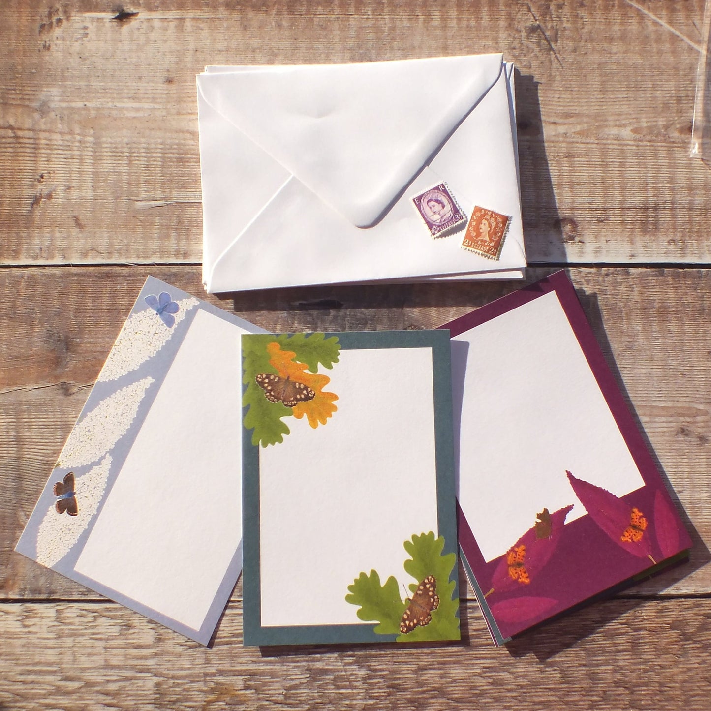 Butterflies Mini Notes Writing Set