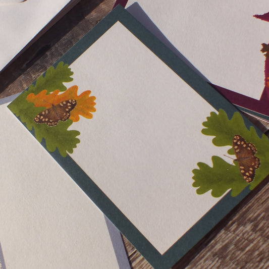 Speckled Wood Butterfly Gift Notes