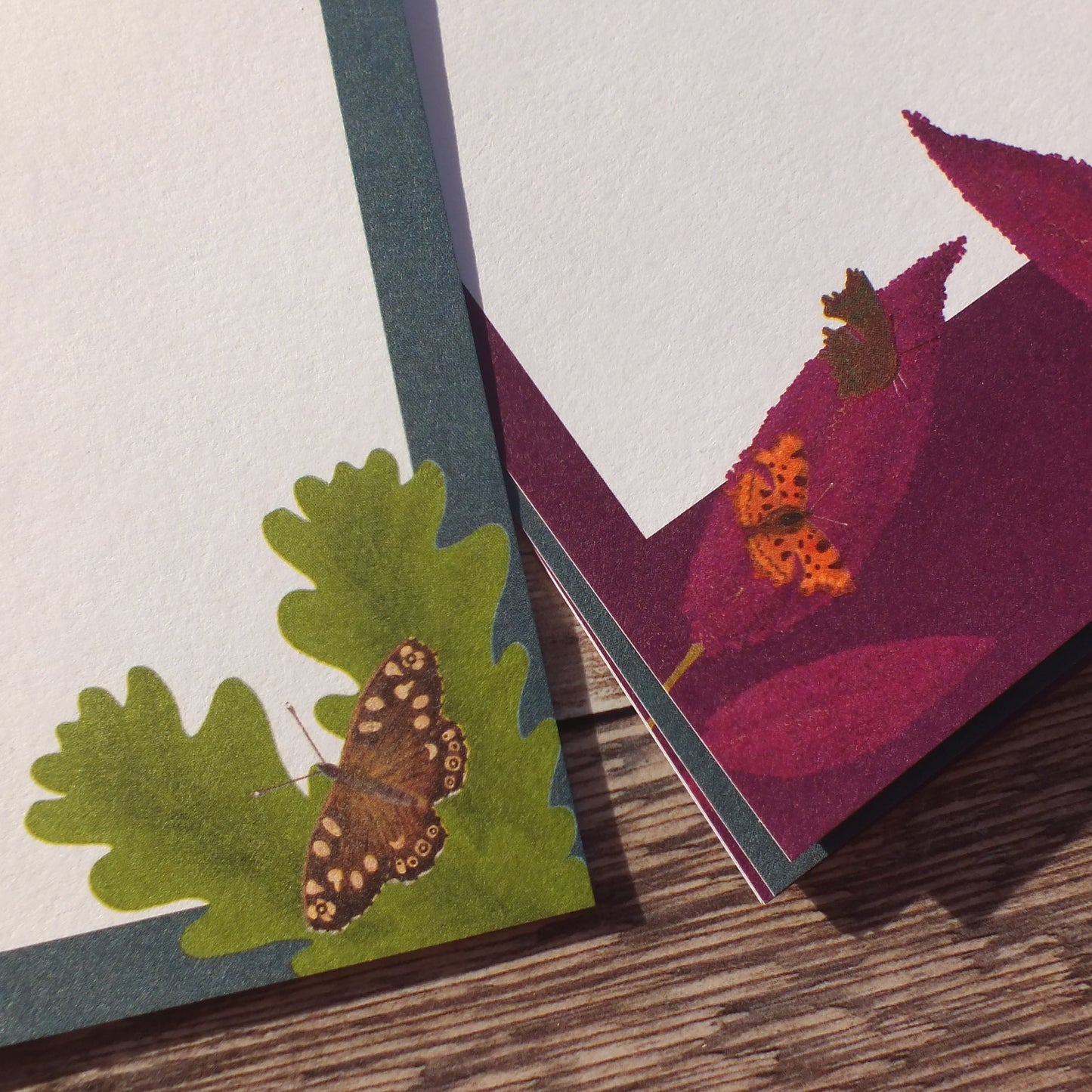 Butterflies Mini Notes Writing Set