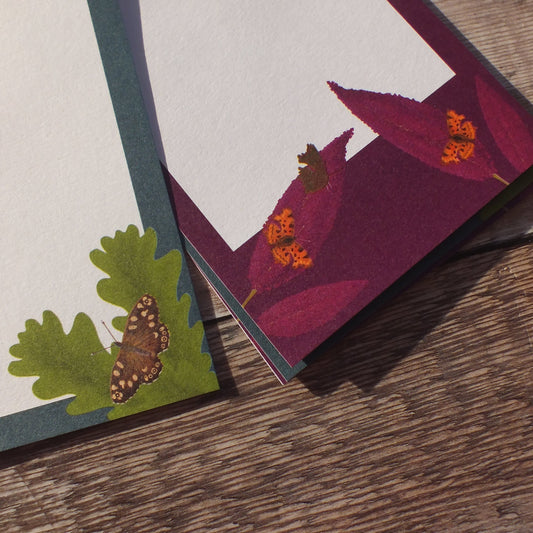 Butterflies Mini Notes Writing Set