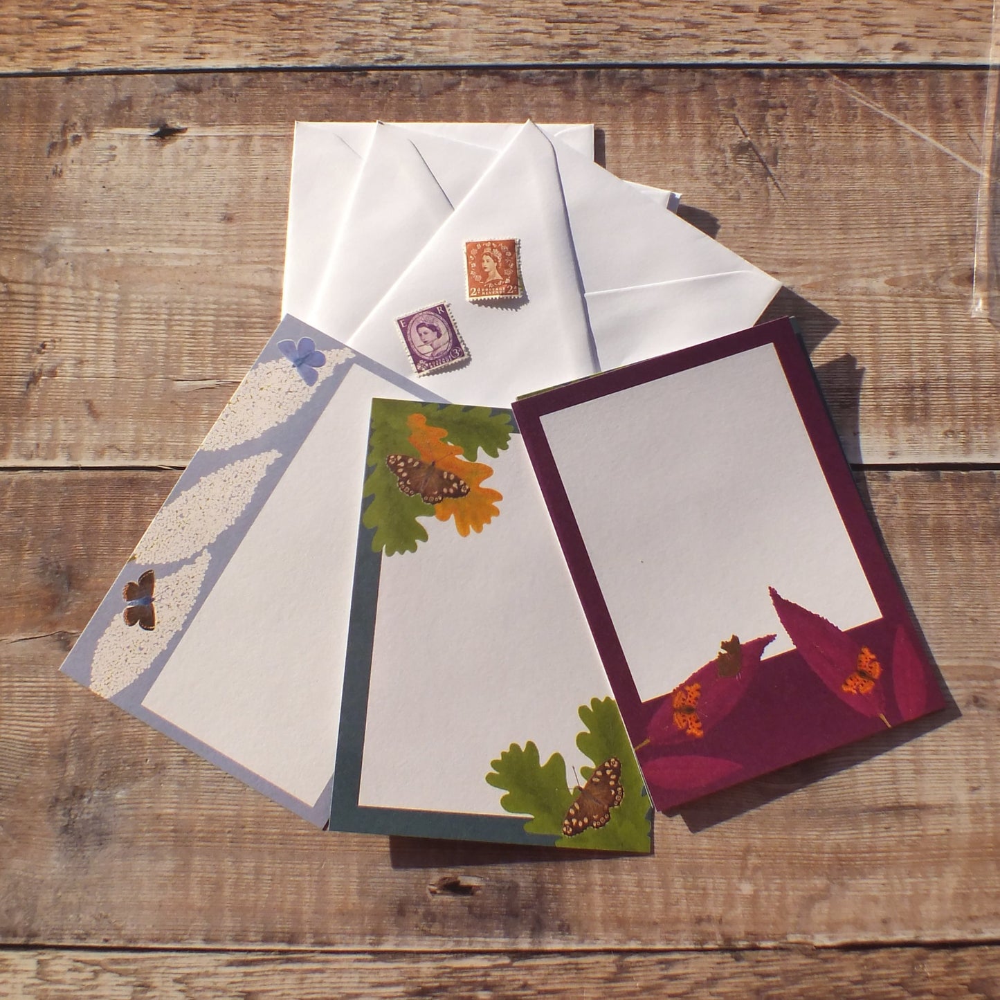 Butterflies Mini Notes Writing Set