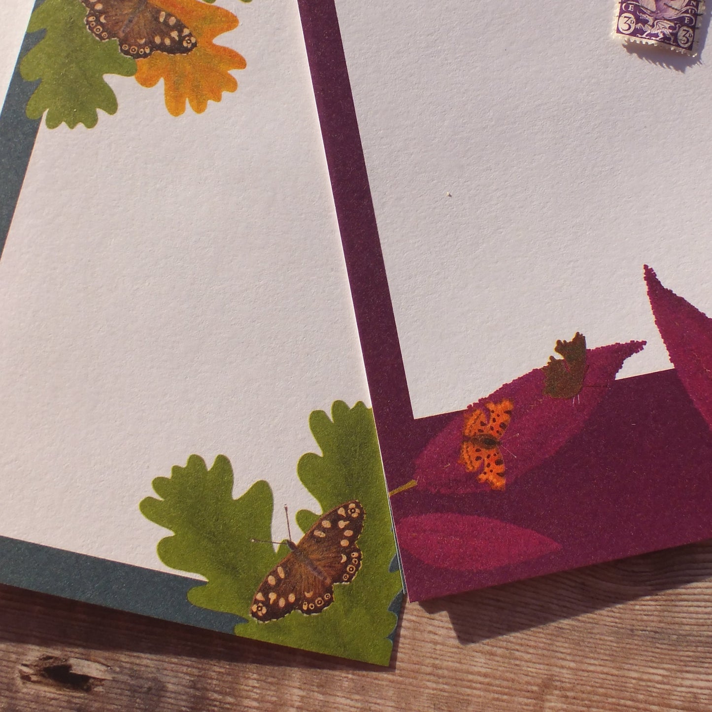 Butterflies Mini Notes Writing Set