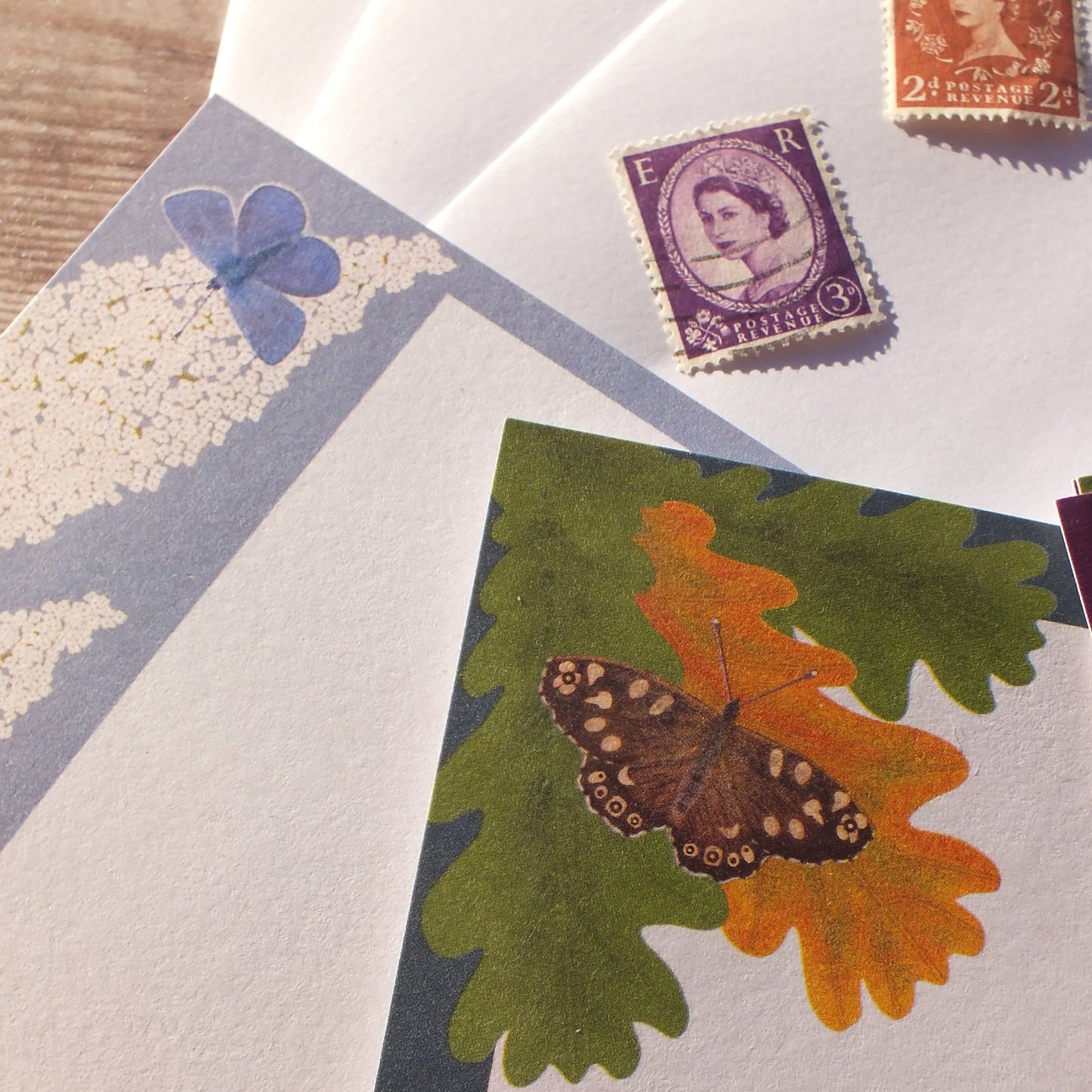 Butterflies Mini Notes Writing Set
