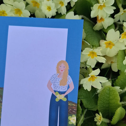 Cornish Primroses Gift Notes