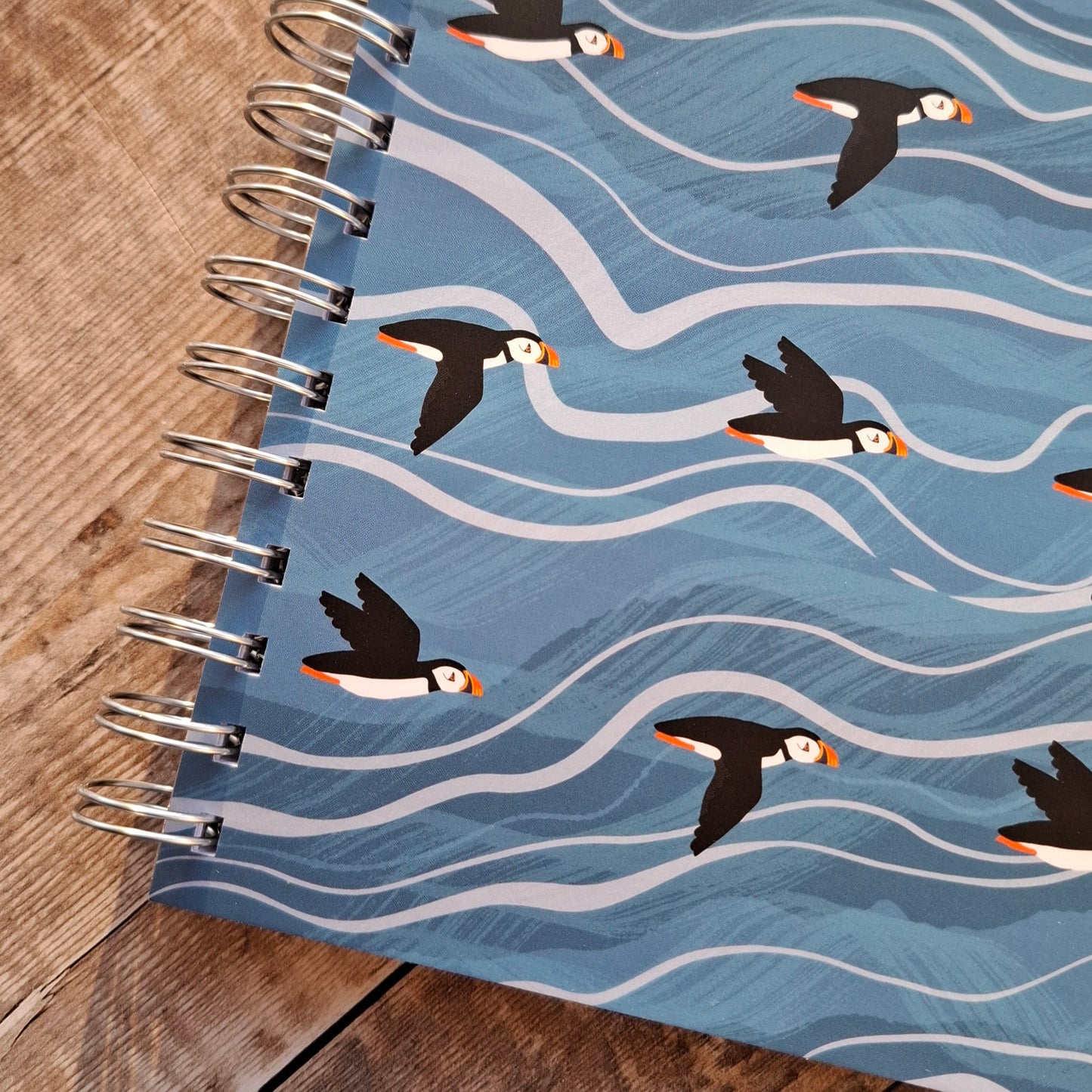 Flying Puffins Notebook