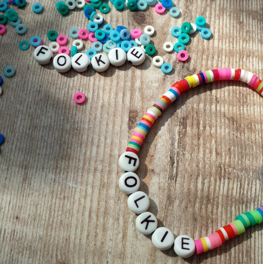 Folkie Polymer Disc Friendship Bracelet Kit