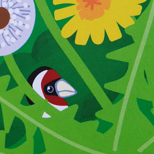 Dandelion Love Notelet Card