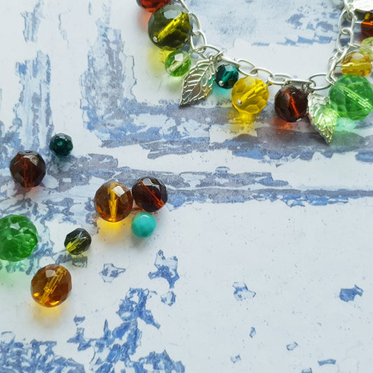 Autumn Leaves Charm Bracelet Kit