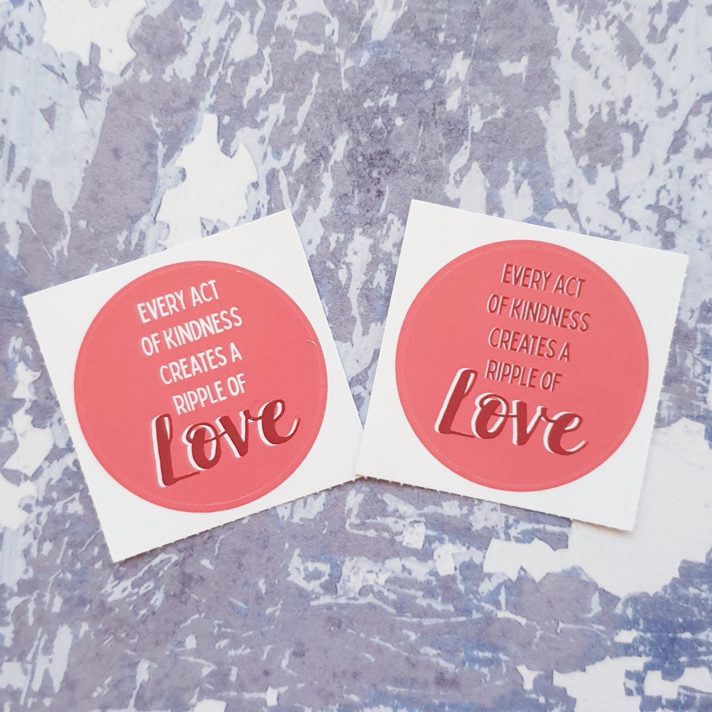 Kindness 38mm Vinyl Sticker