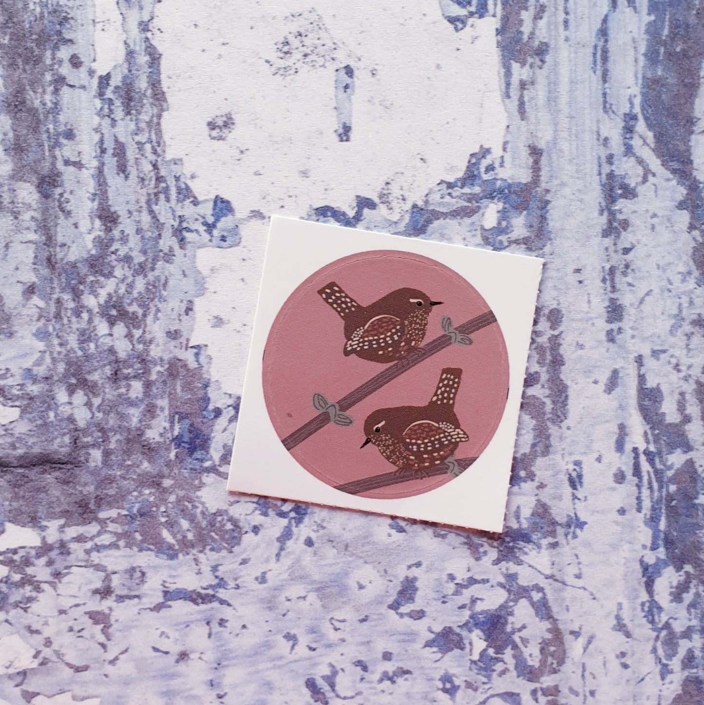Jenny Wren 38mm Vinyl Sticker