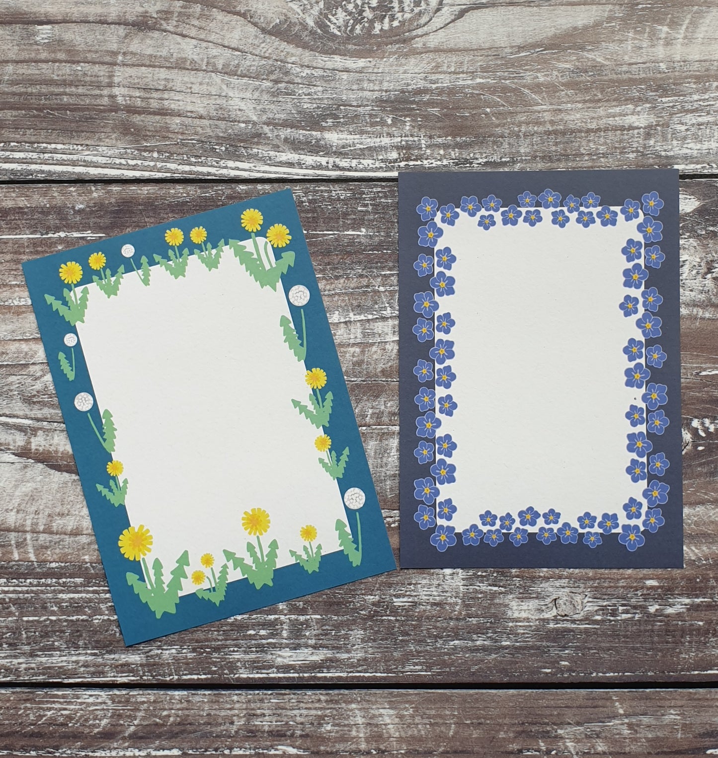 Wildflowers Gift Note - Set of 4