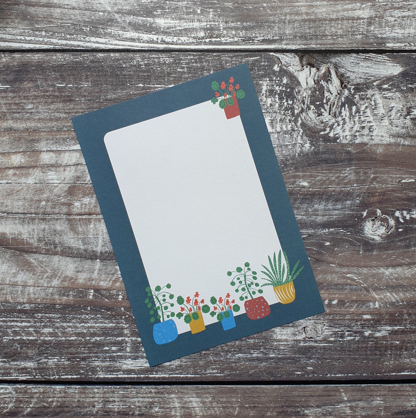 Houseplants Gift Note - Set of 4