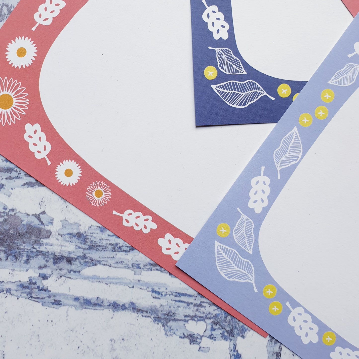 Botanical Gift Note - Set of 4