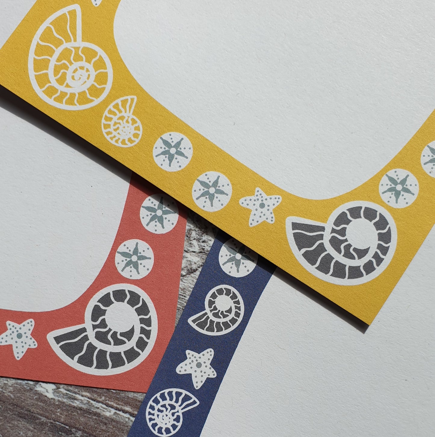 Fossil Beach Gift Note - Set of 4