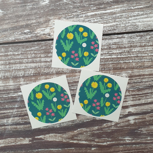 Dandelion Meadow 38mm Vinyl Sticker