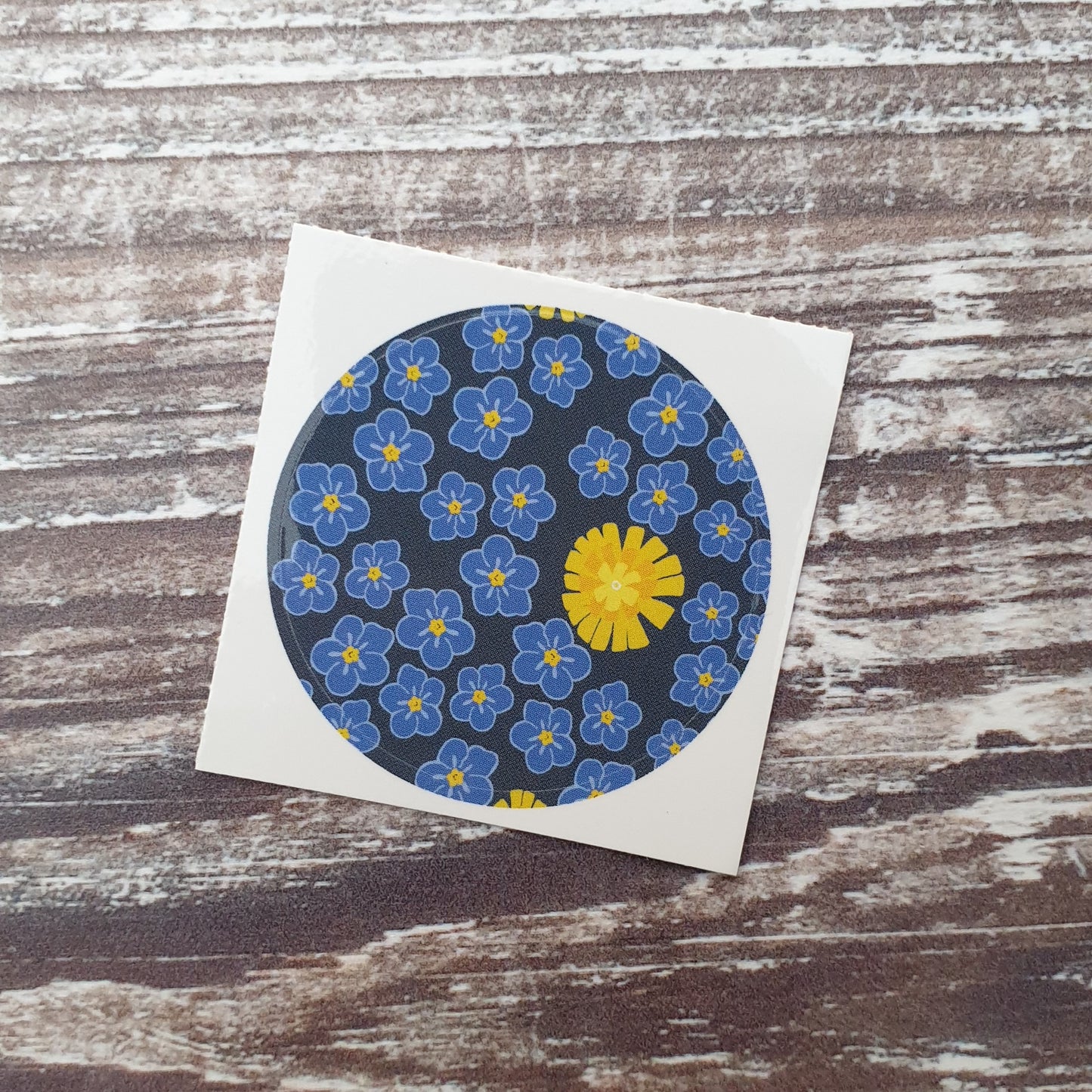 Forget Me Not 38mm Vinyl Sticker