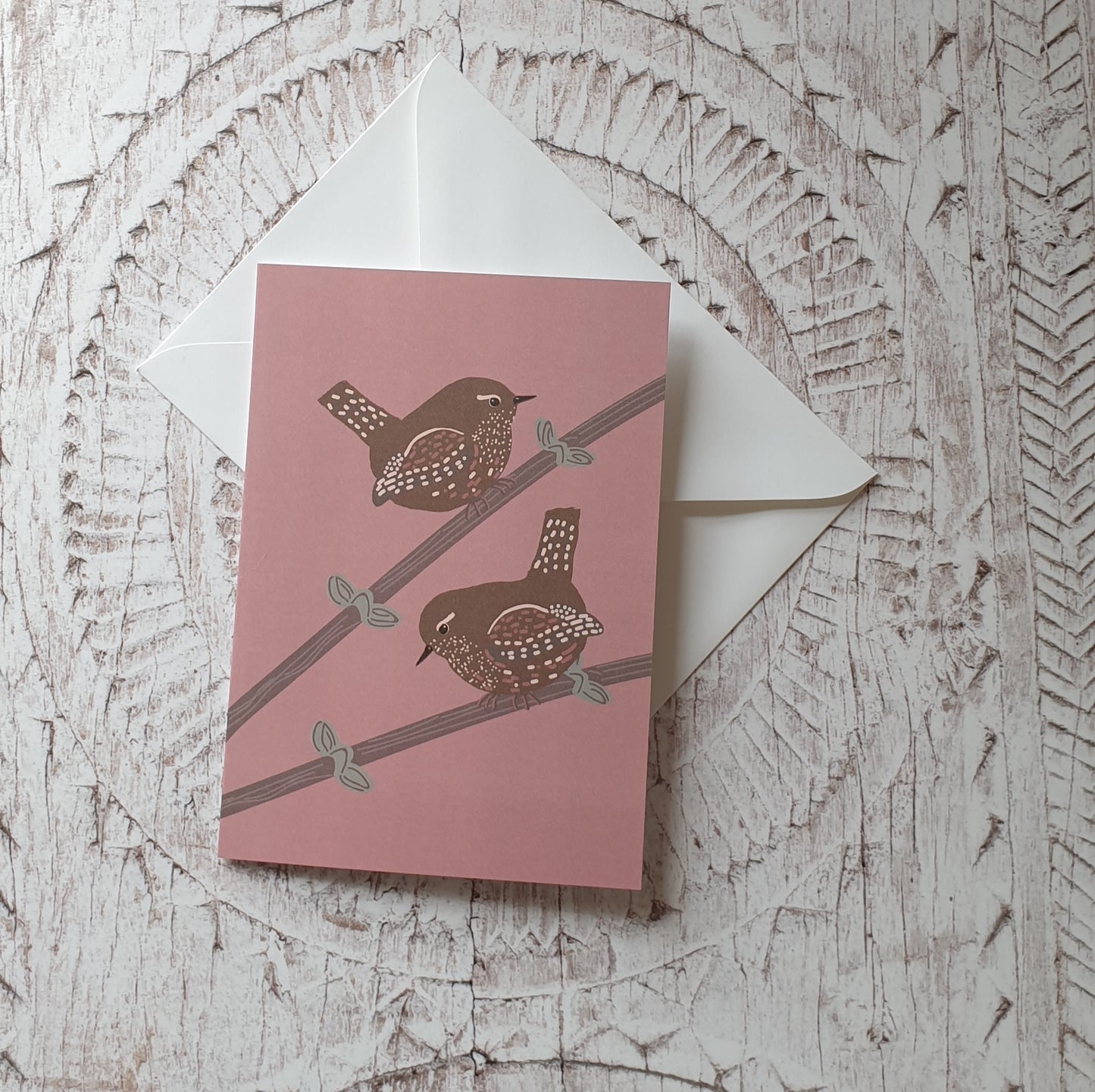 Jenny Wren Notelet Greeting Card