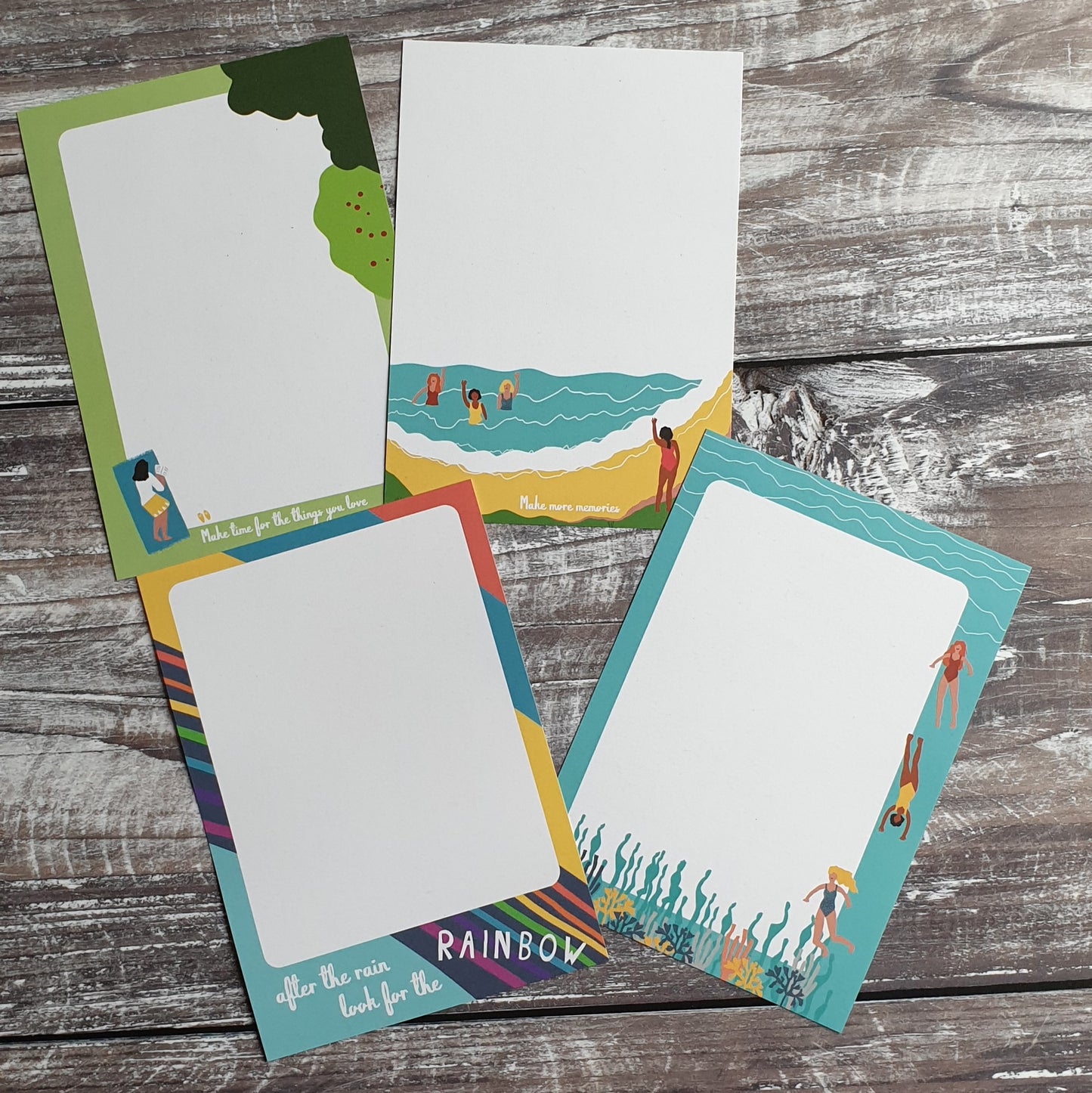 Positive Reminders Gift Note - Set of 4