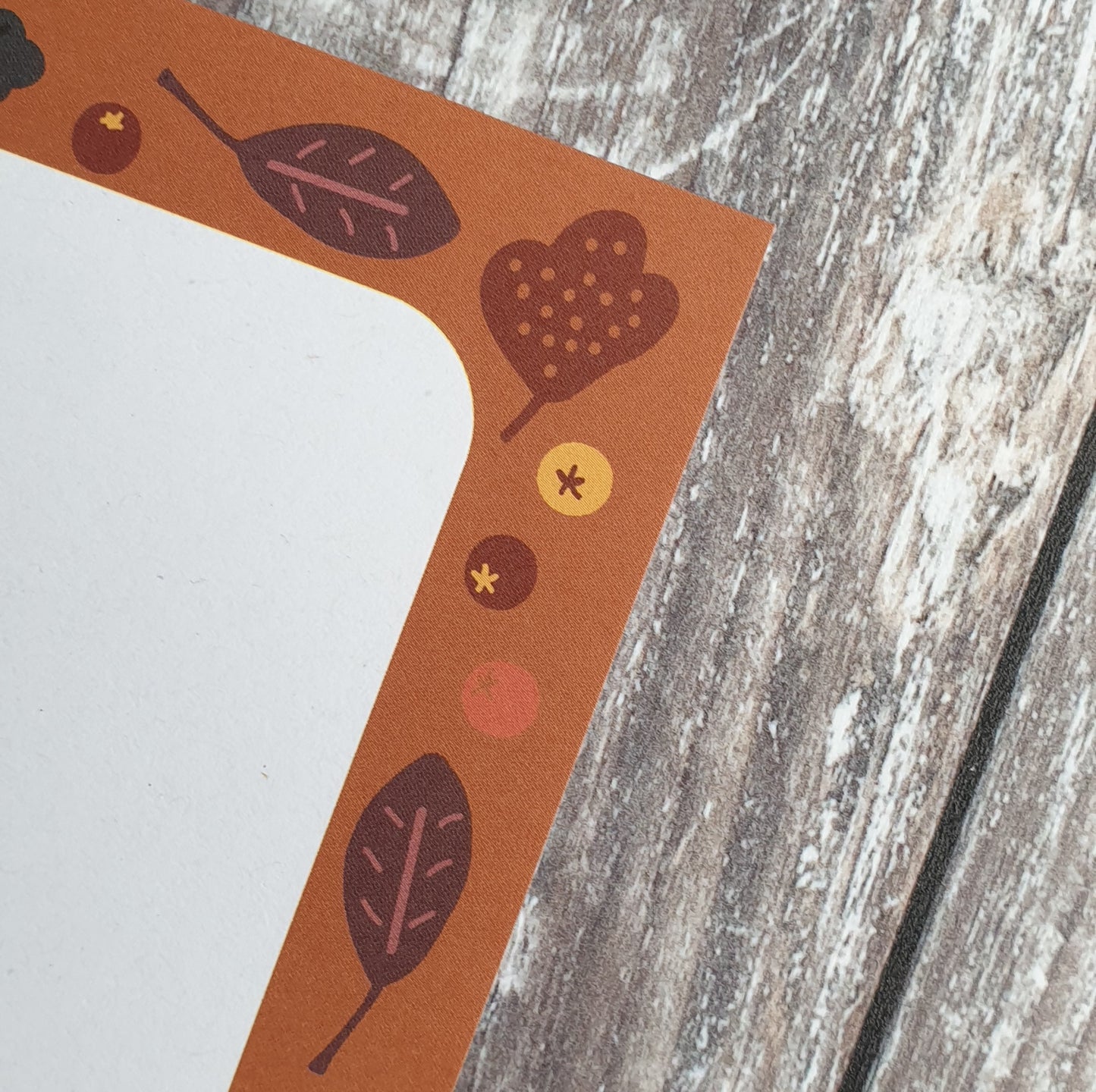 Autumn Gift Notes - Set of 4