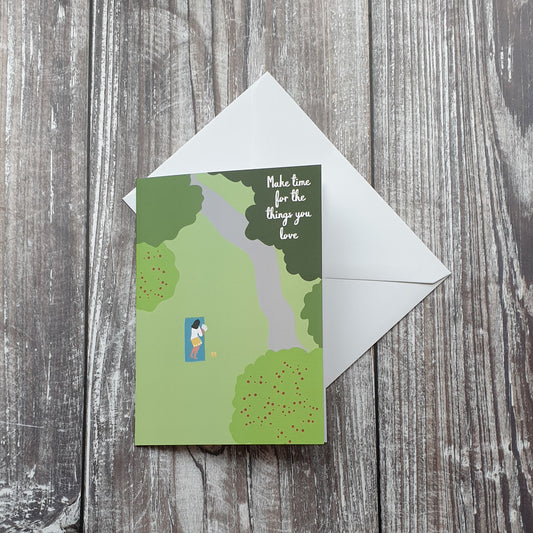 Do More of the Things You Love Greeting Card