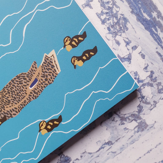 Mallard Family A6 Notebook