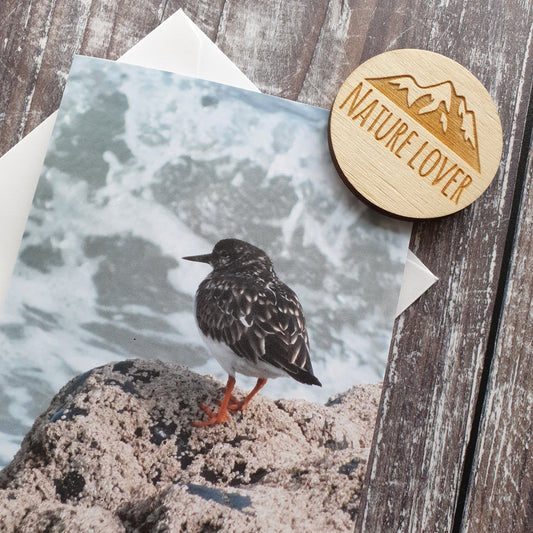 Turnstone Photographic Greeting Card