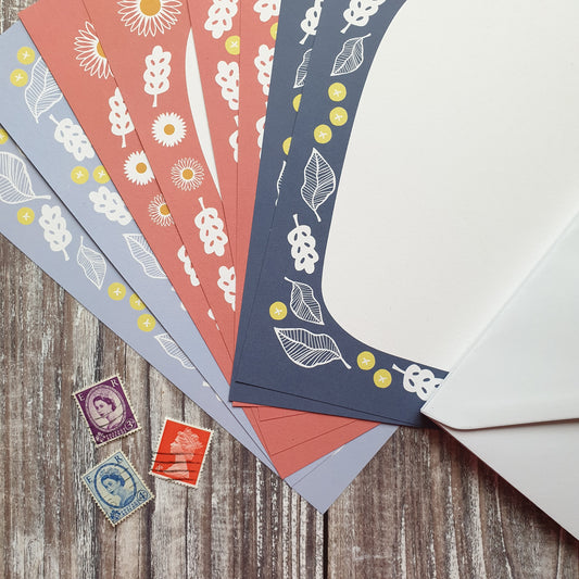 Botanical Writing Paper Set