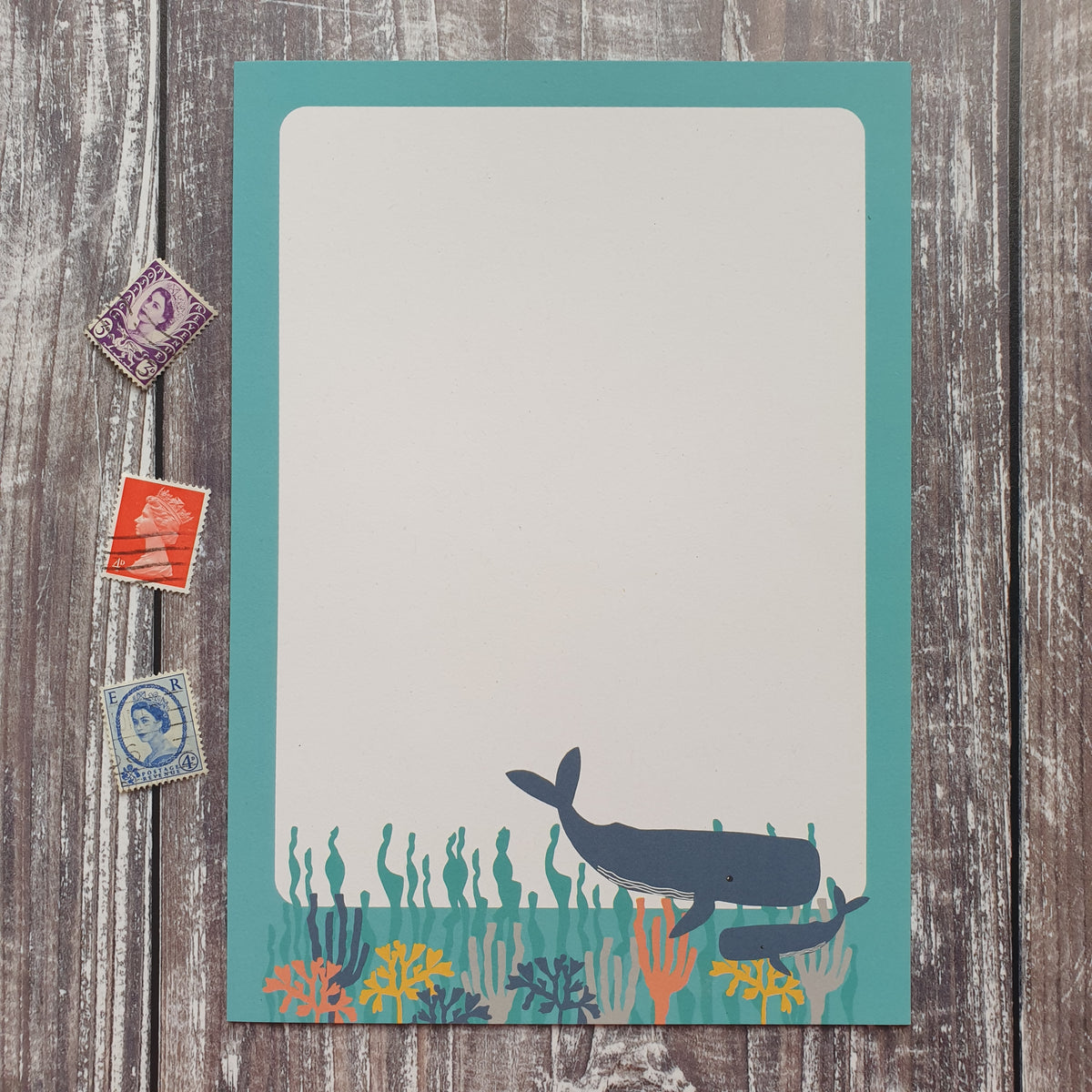 Cetaceans Writing Paper Set