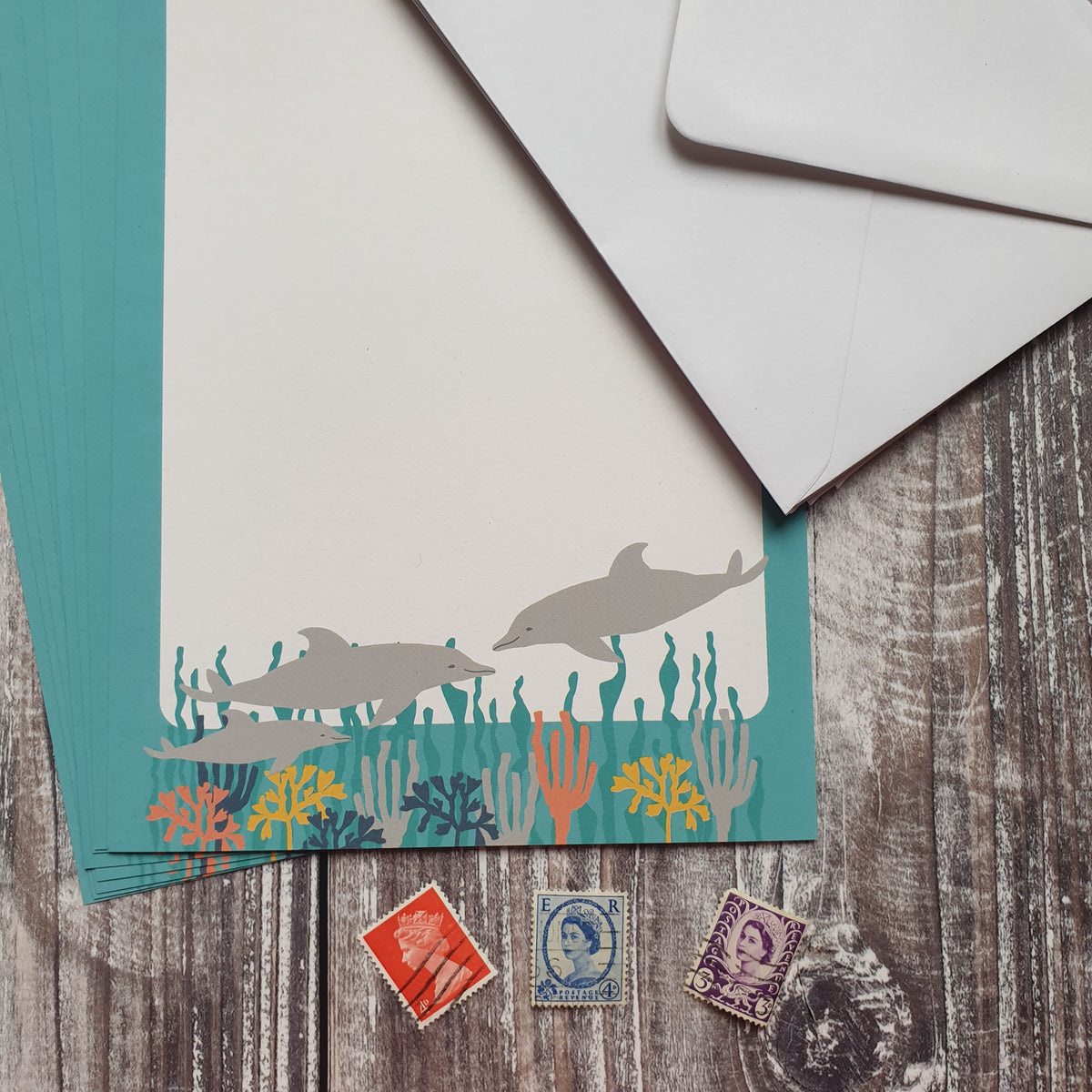 Cetaceans Writing Paper Set