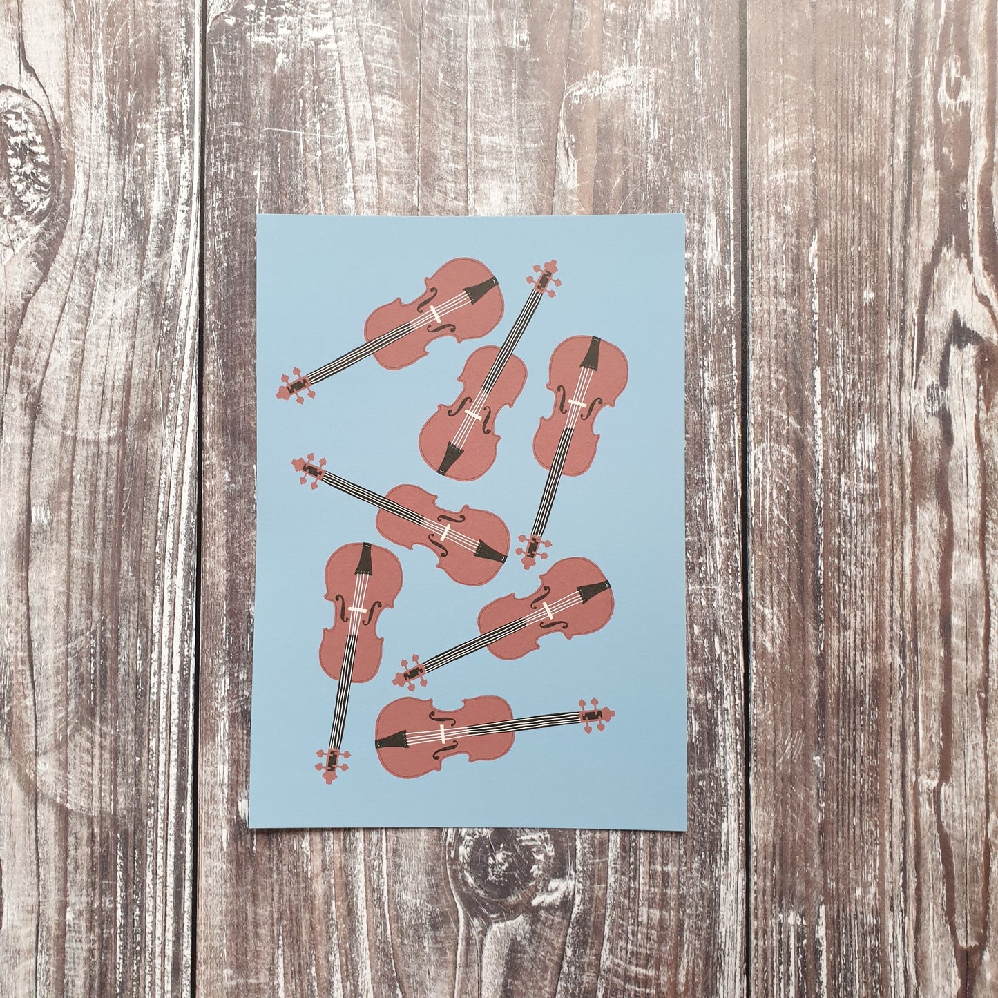 Massed Violins Art Print