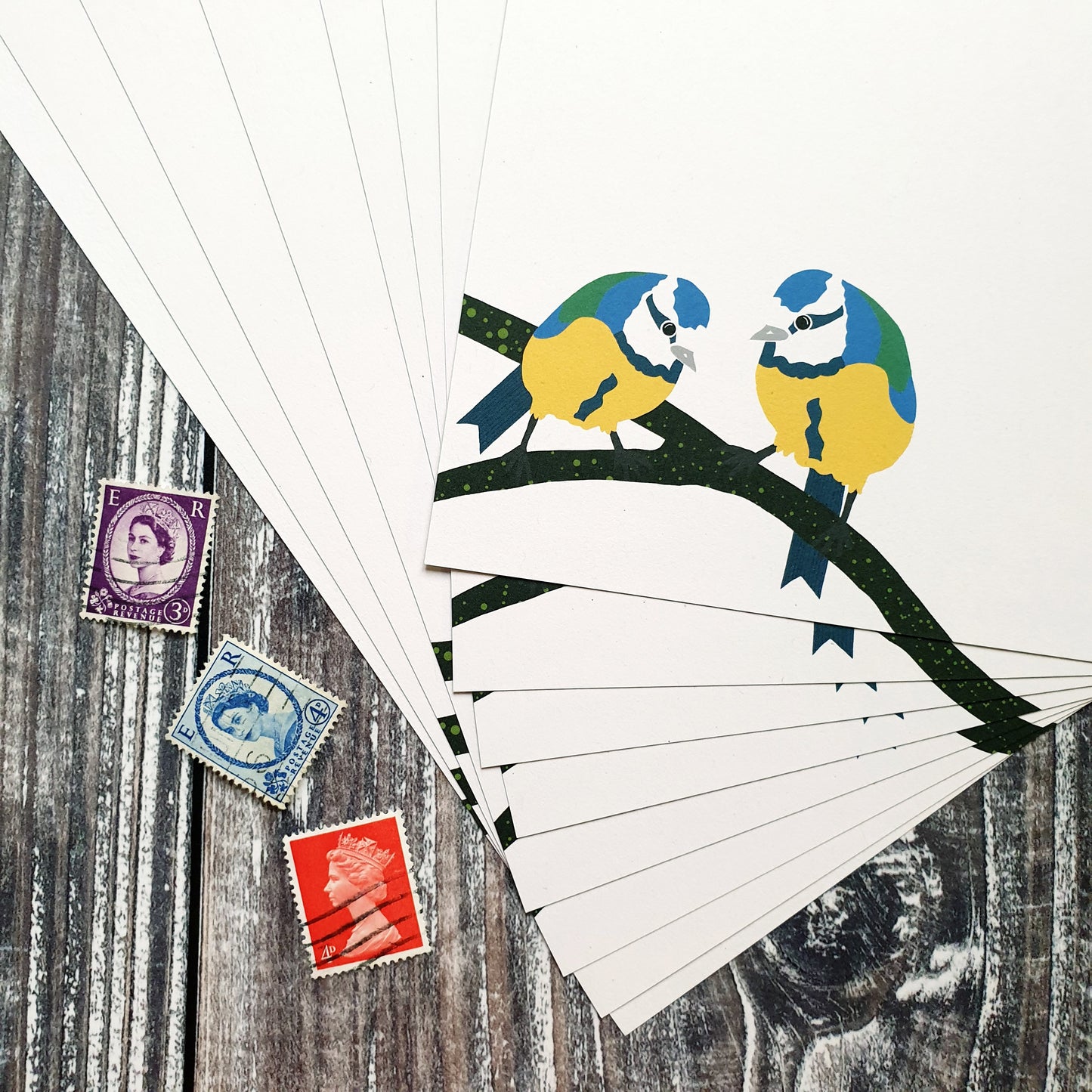 Bluetits Writing Paper Set
