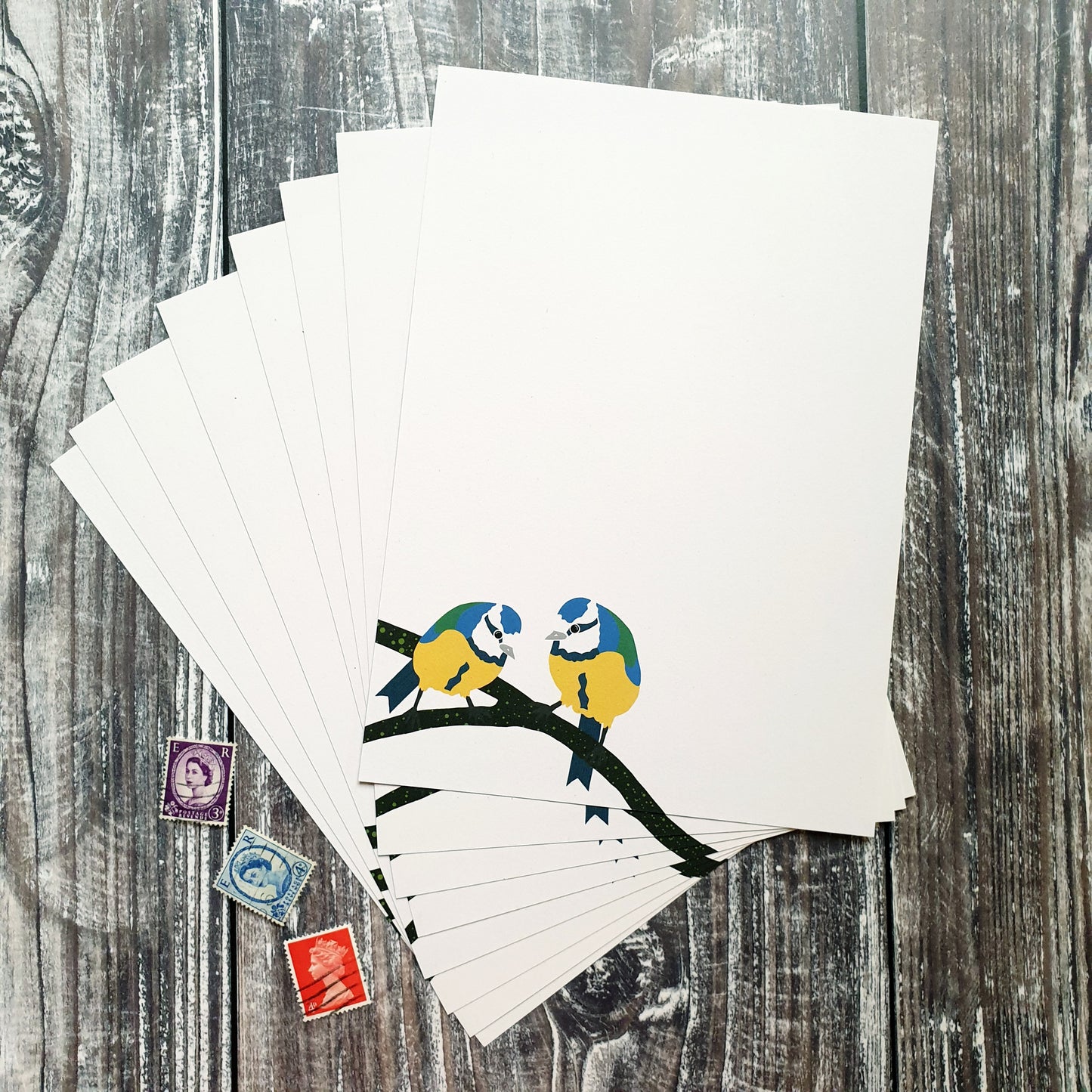 Bluetits Writing Paper Set