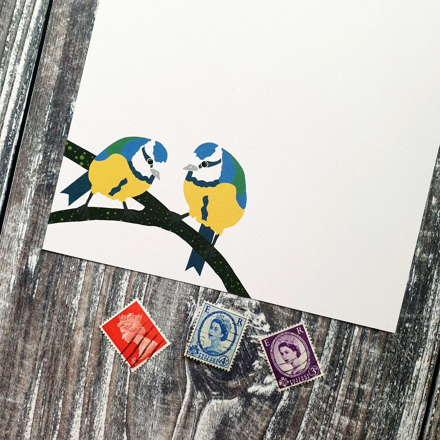 Bluetits Writing Paper Set