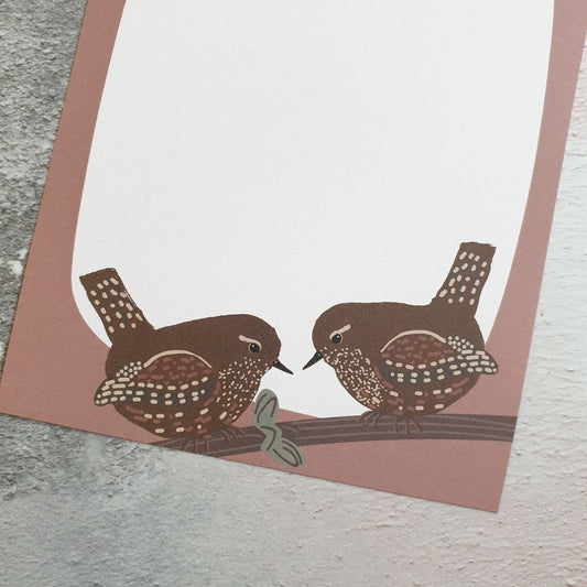 Wren Gift Note - Set of 4