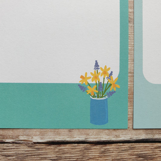 Spring Flowers Gift Notes - Set of 4