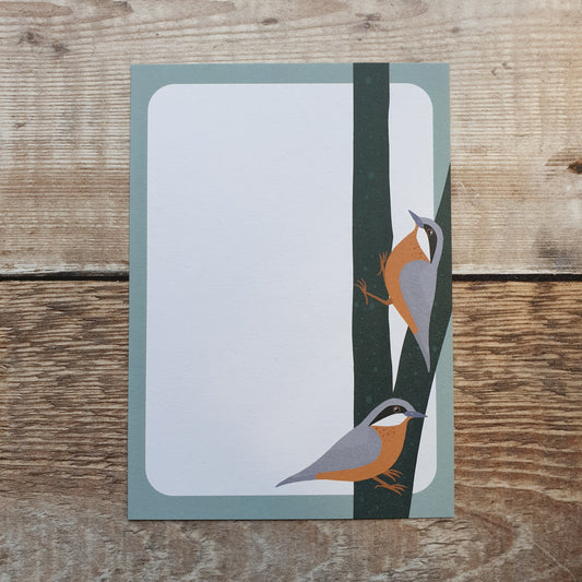 Garden Birds Gift Notes - Set of 4