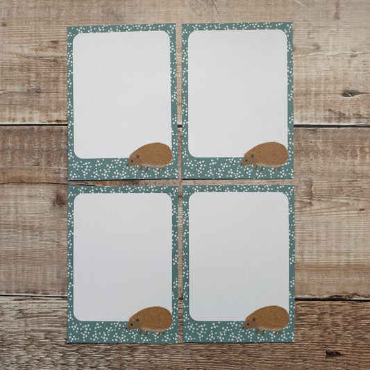 Hedgehog Gift Notes - Set of 4