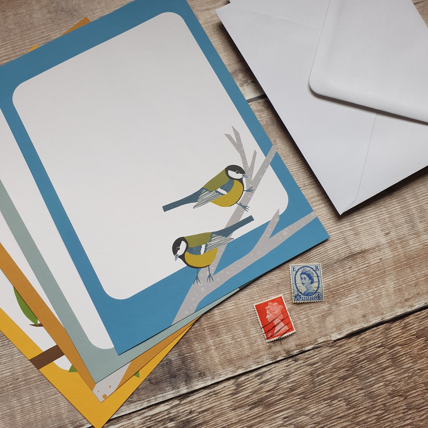 Garden Birds A5 Writing Paper Set