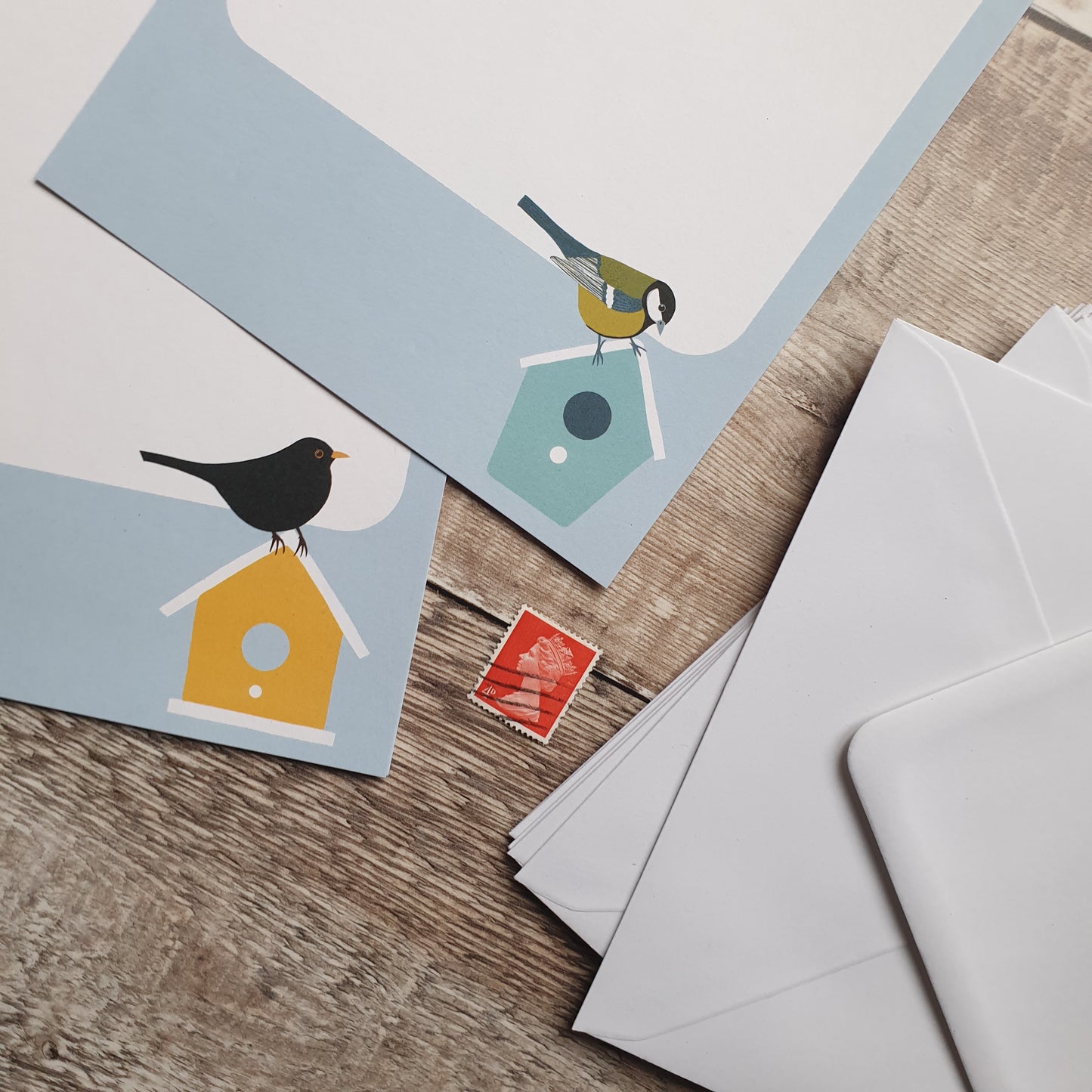 Birdboxes A5 Writing Paper Set