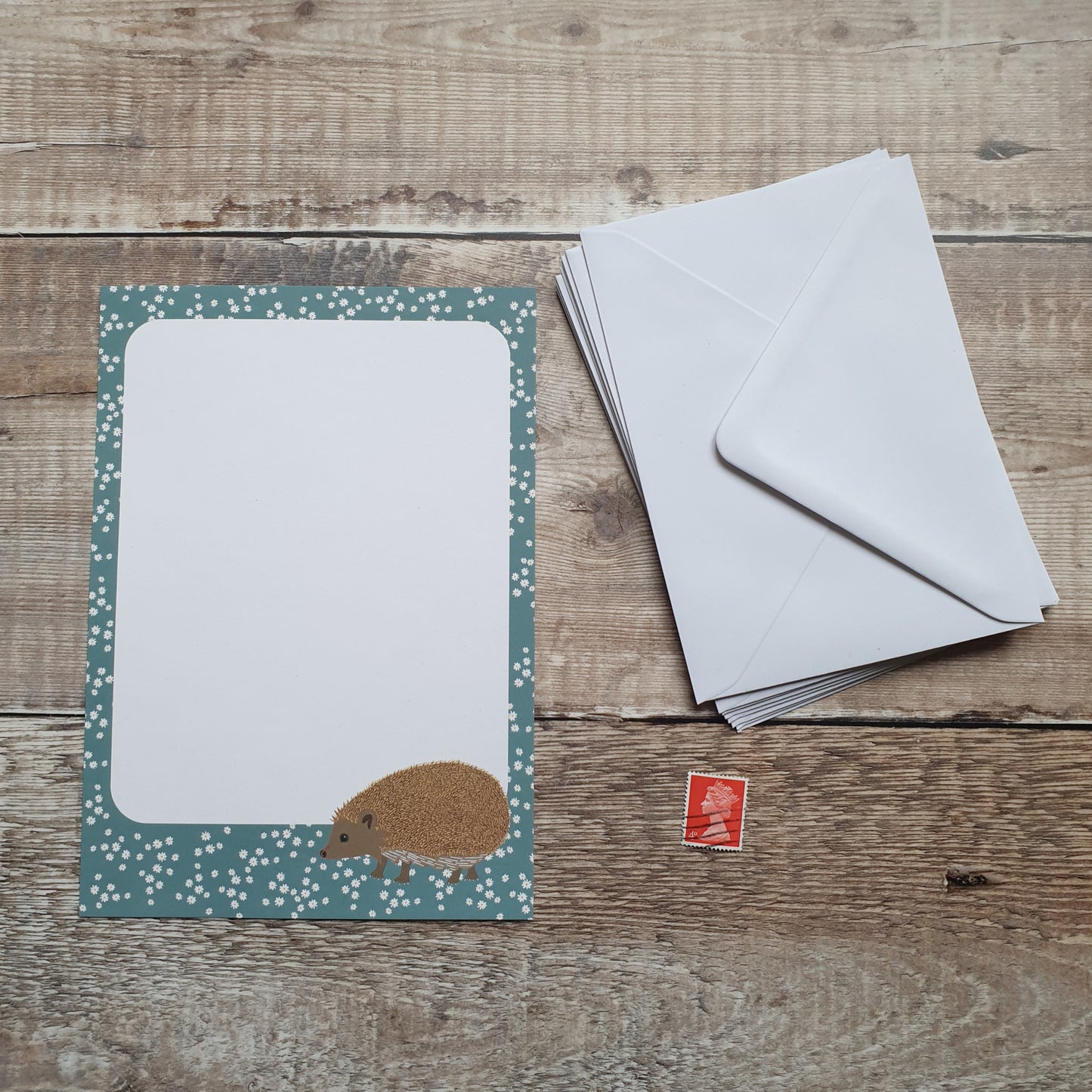 Hedgehog Writing Paper Set