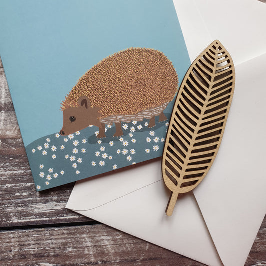 Hedgehog Greeting Card